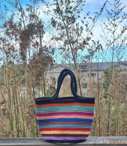 Sac crochet tendance bohème