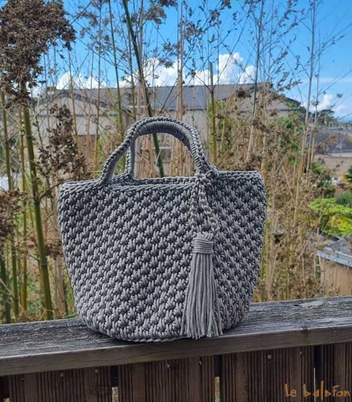 Sac crochet tendance fait-main Nada