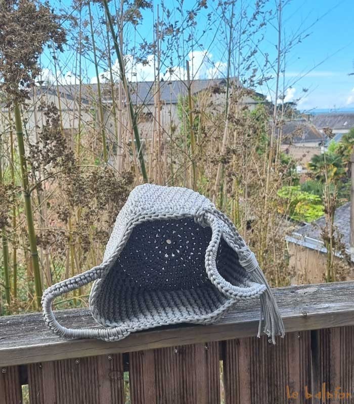 Sac crochet tendance fait-main Nada