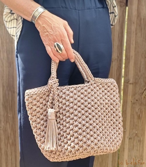Sac crochet tendance fait-main Azza