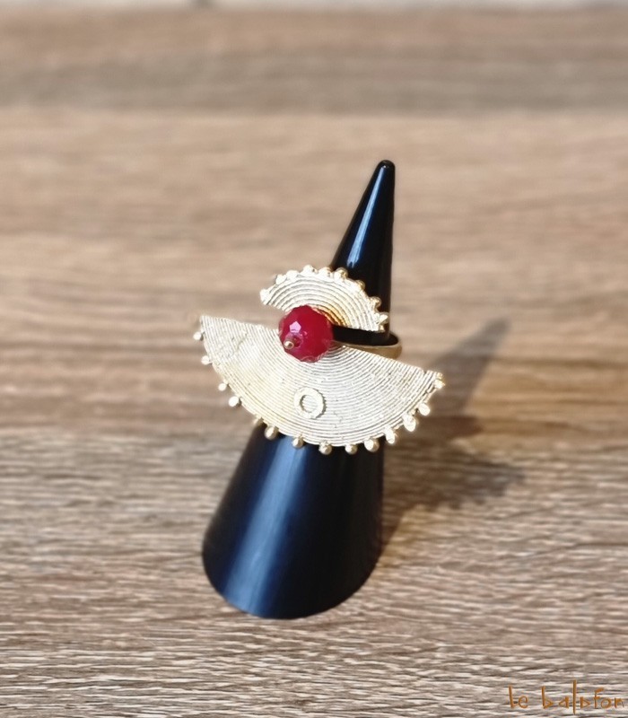 Bague femme éventail