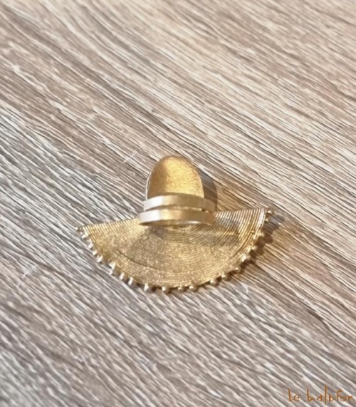 Bague femme éventail