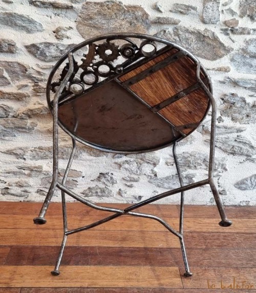 Table métal et bois collection Saya