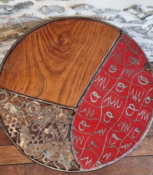 Table métal et bois collection Saya