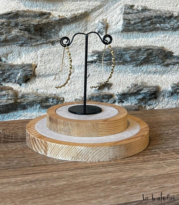 Boucles d'oreilles éthiques