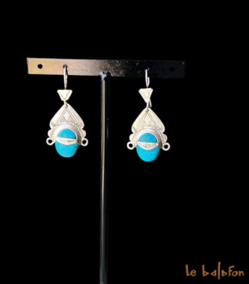 Boucles d’oreilles Touareg en Argent Ife