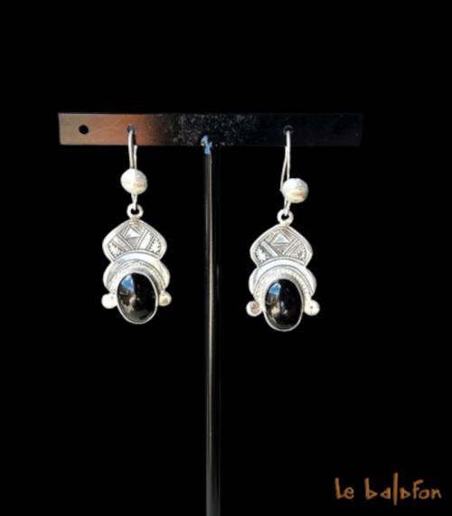 Boucles d’oreilles Touareg en Argent Ige