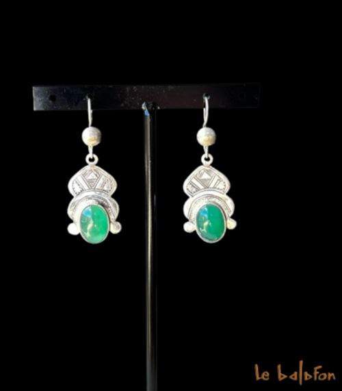 Boucles d’oreilles Touareg en Argent Ikenna