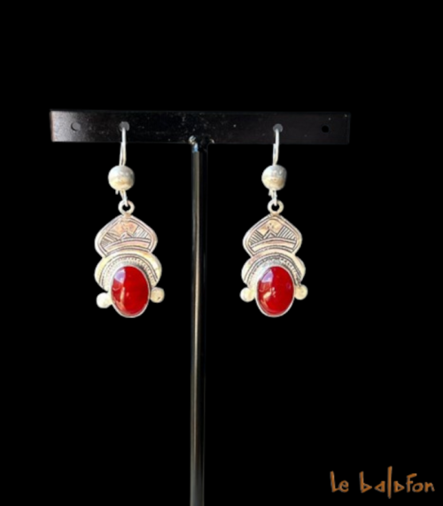 Boucles d’oreilles Touareg en Argent Kayode
