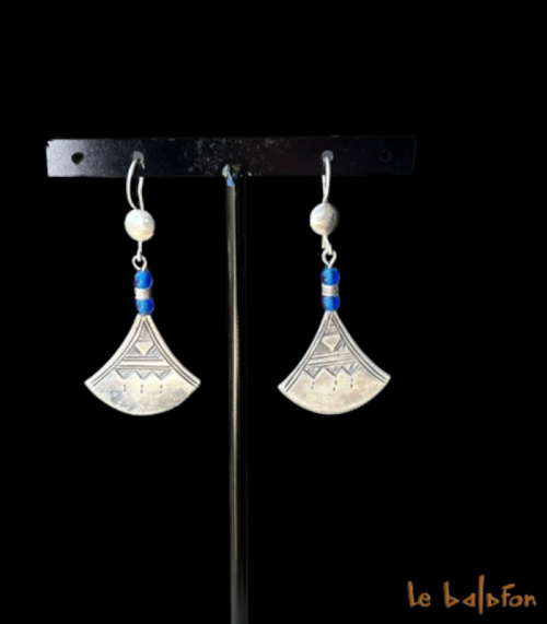Boucles d’oreilles Touareg en Argent Kayode