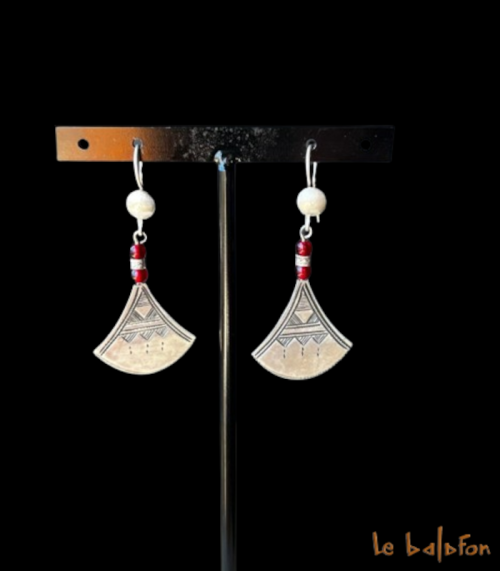 Boucles d’oreilles Touareg en Argent Lanre