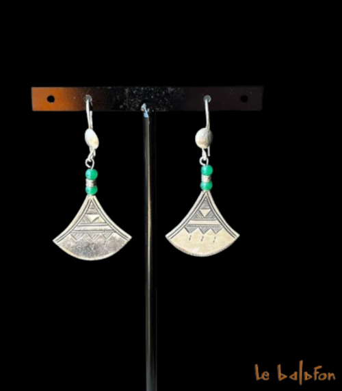 Boucles d’oreilles Touareg en Argent Lekan