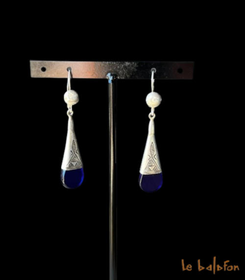 Boucles d’oreilles Touareg en Argent Ngozi