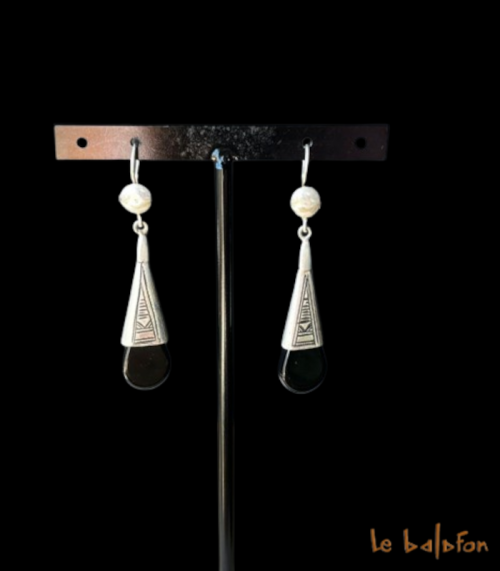 Boucles d’oreilles Touareg en Argent Nkechi