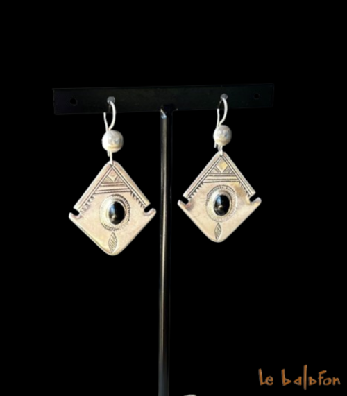 Boucles d’oreilles Touareg en Argent Nkiru