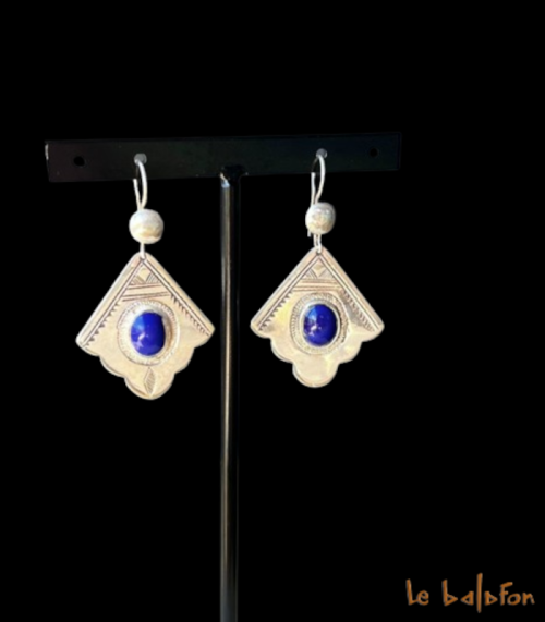 Boucles d’oreilles Touareg en Argent Nkiruka