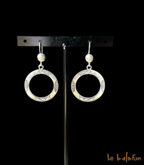 Boucles d’oreilles Touareg en Argent Nneka