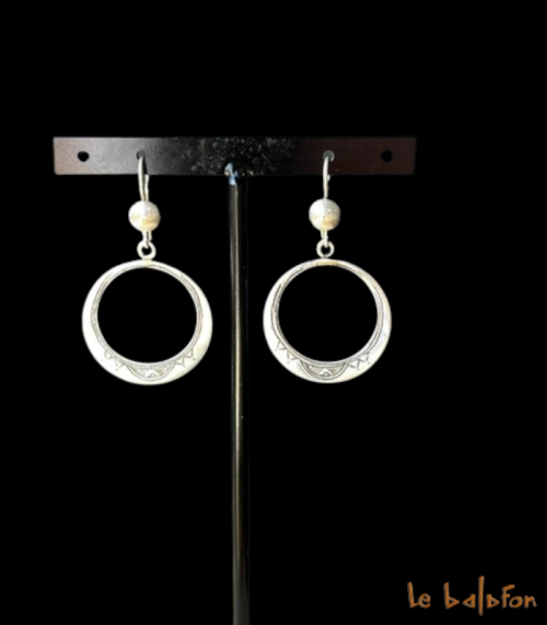Boucles d’oreilles Touareg en Argent Nnenna