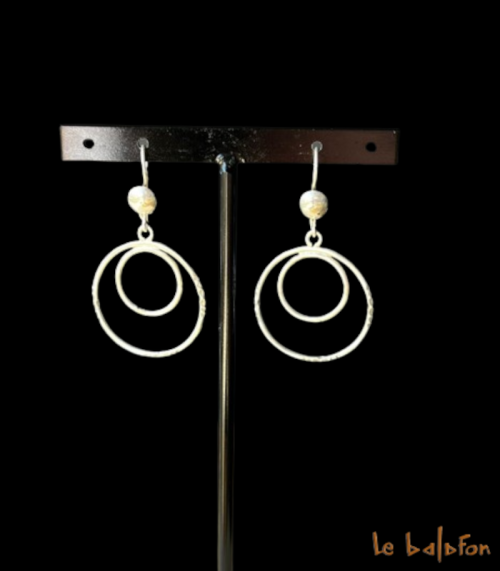 Boucles d’oreilles Touareg en Argent Olamide
