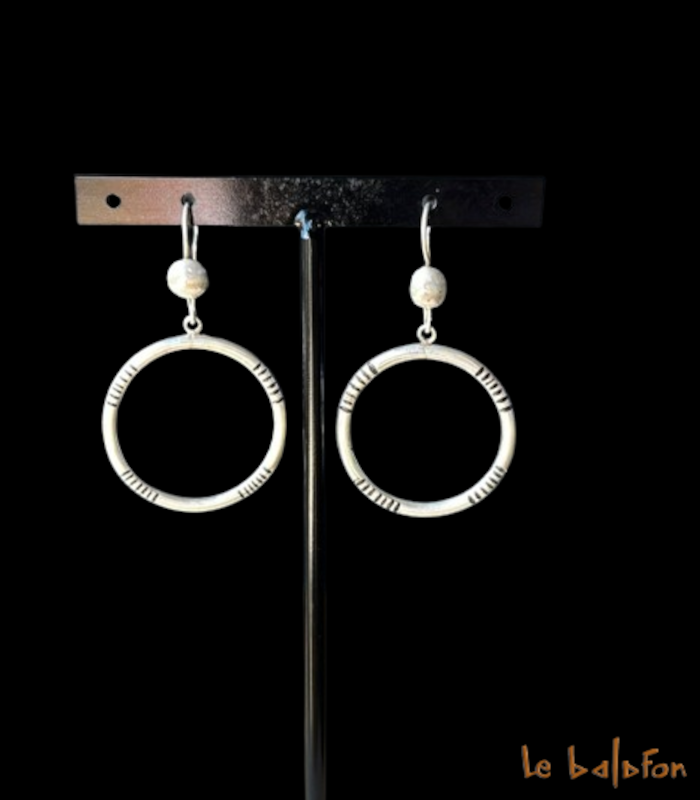 Boucles d’oreilles Touareg en Argent Oluchi