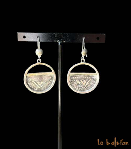 Boucles d’oreilles Touareg en Argent Olufemi