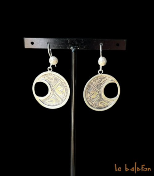 Boucles d’oreilles Touareg en Argent Olufunke