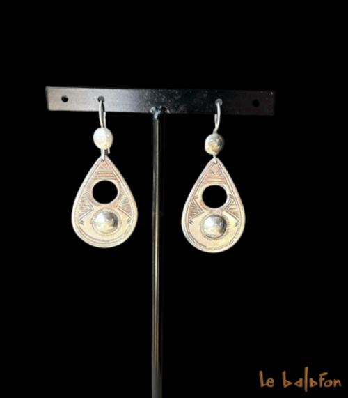 Boucles d’oreilles Touareg en Argent Olujimi