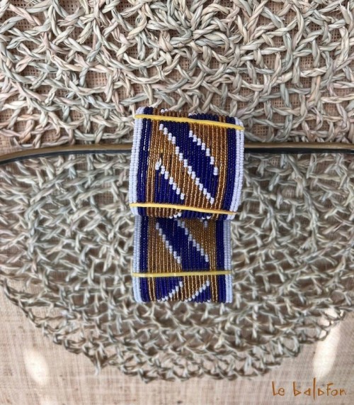 Bracelet Ethnique Massaï kahawa