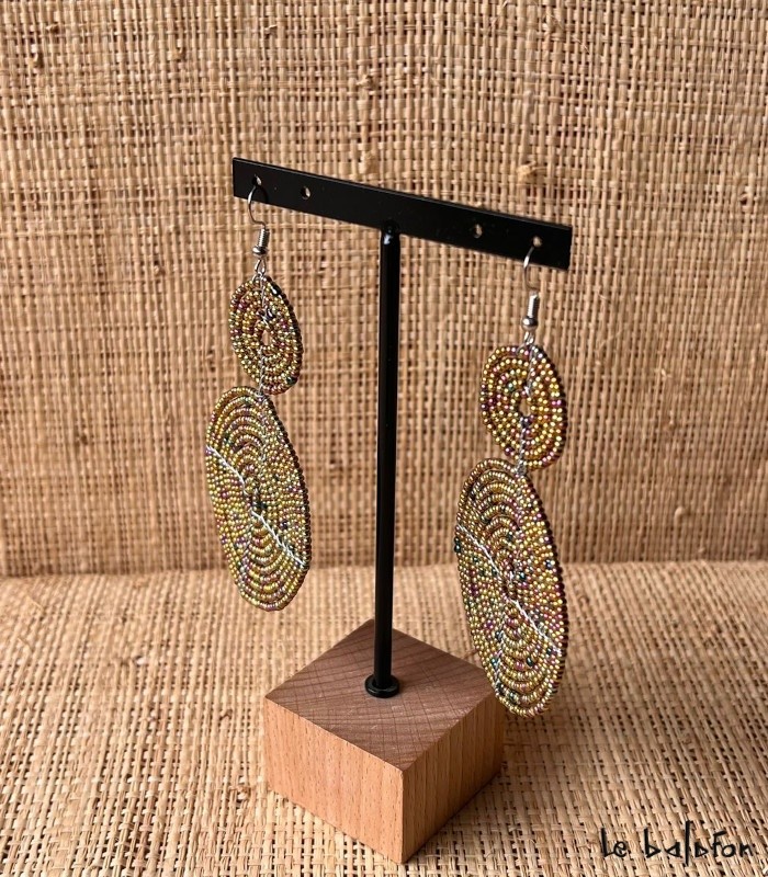 Boucles d&#039;oreilles Massaï Tausi