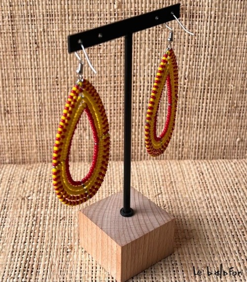 Boucles d'oreilles Massaï Tai