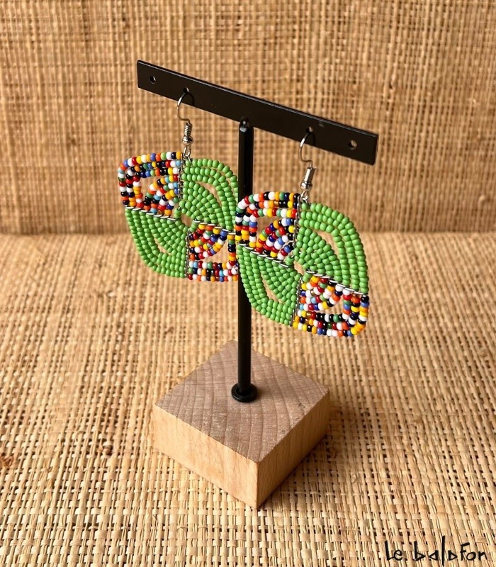 Boucles d'oreilles Massaï Nyuki