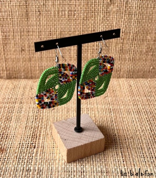 Boucles d'oreilles Massaï Nyuki