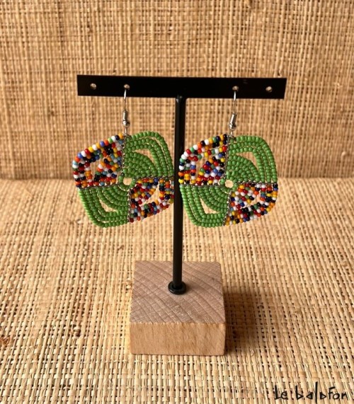 Boucles d'oreilles Massaï Nyuki