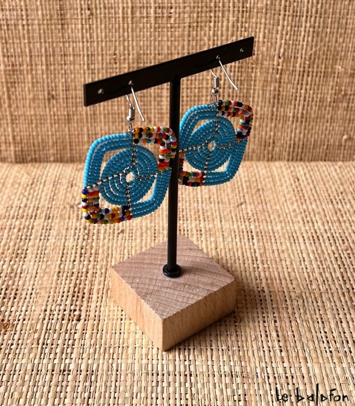 Boucles d'oreilles Massaï Panzi