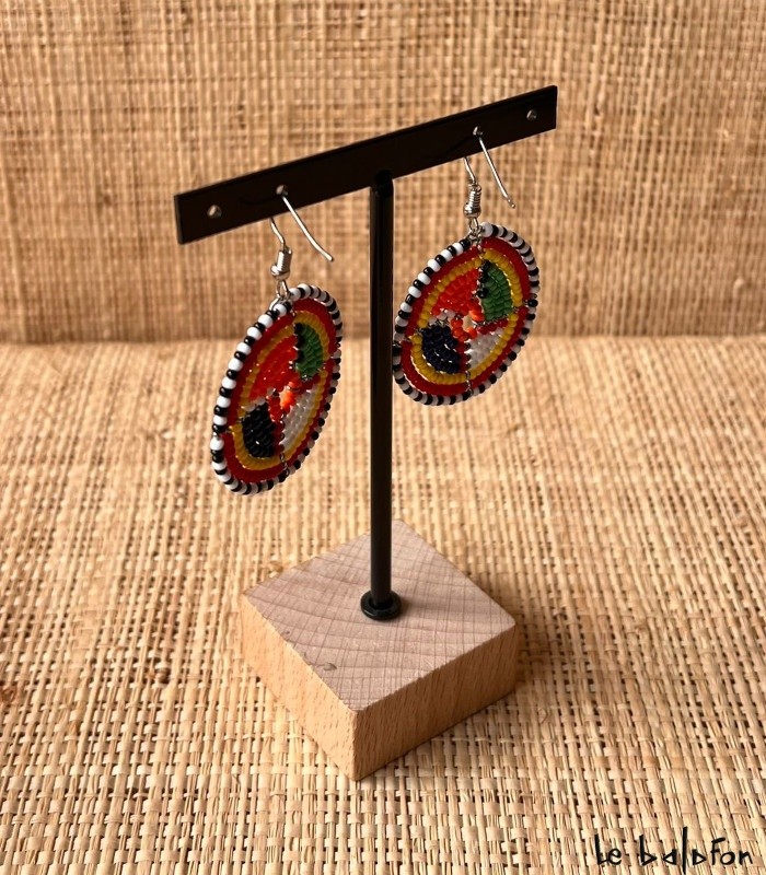 Boucles d'oreilles Massaï Nyigu