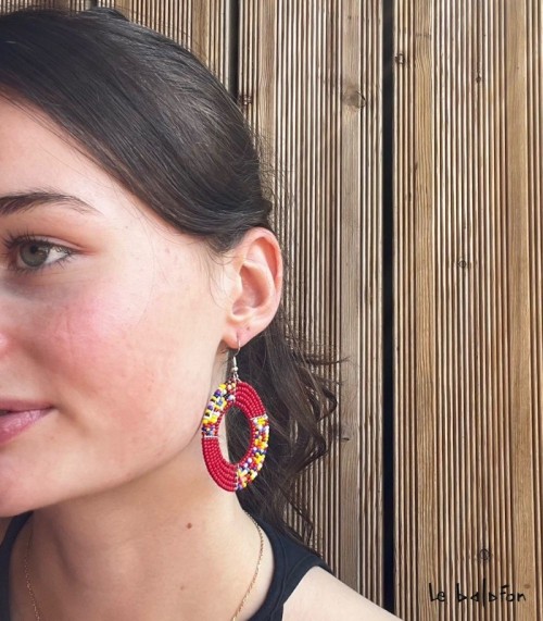Boucles d'oreilles Massaï Mwari