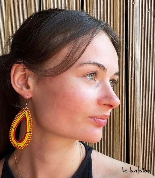 Boucles d'oreilles Massaï Tai
