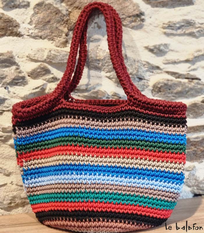 Sac crochet tendance bohème