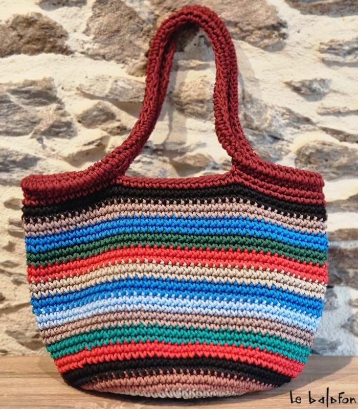 Sac crochet tendance bohème