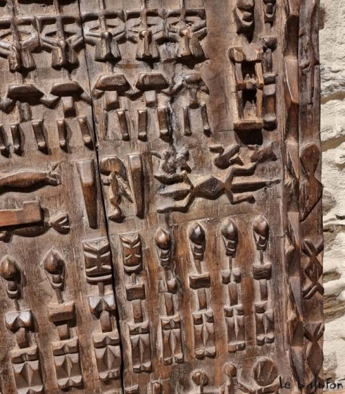 Petite porte de grenier Dogon