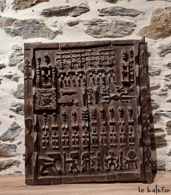 Petite porte de grenier Dogon