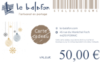 Carte cadeau Le Balafon 50