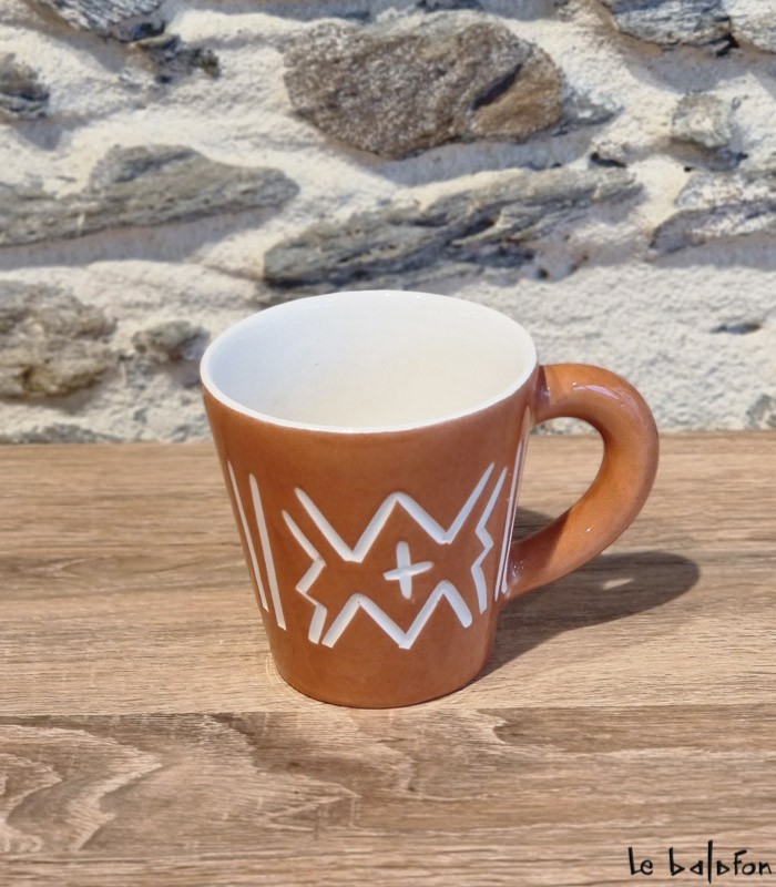 Tasse en céramique marocaine