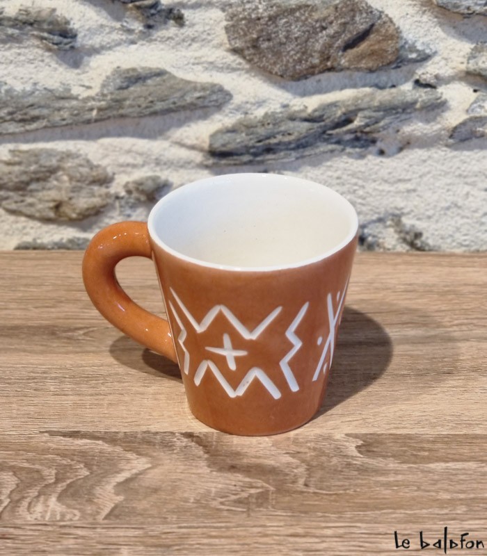 Tasse en céramique marocaine