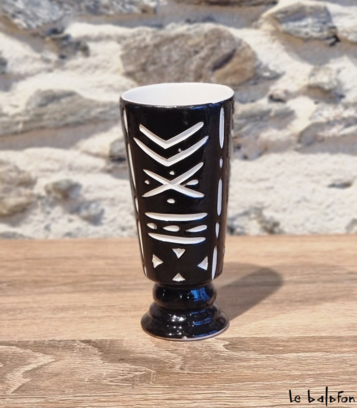 Mazagran tasse motif Bogolan 