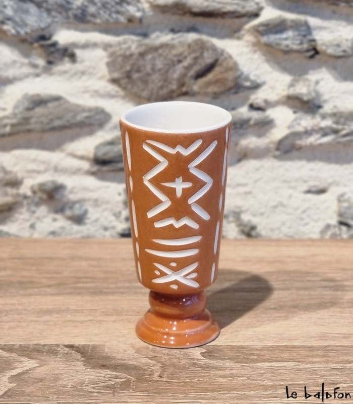 Mazagran tasse motif Bogolan