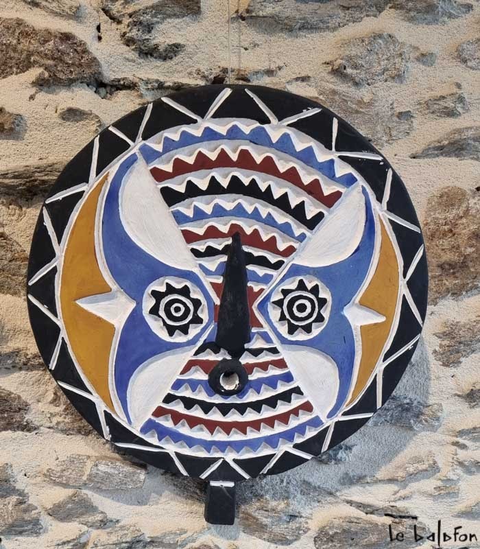 Masque Soleil tribal - 1