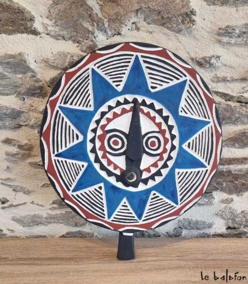 Masque Soleil tribal Bwa
