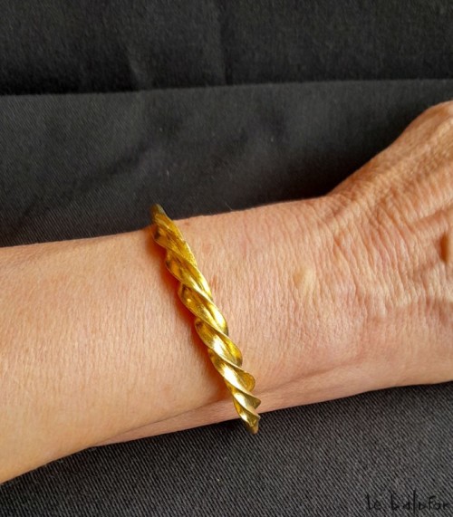 Bracelet Peul doré Oury - 5