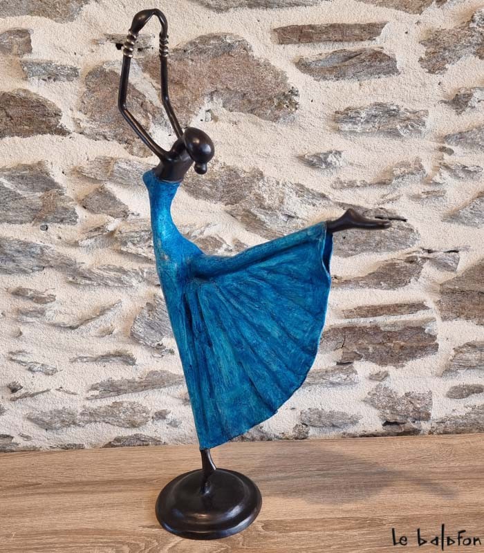 Sculpture en bronze 57 cm 